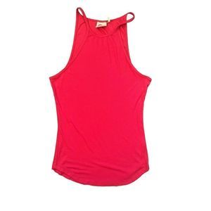 Anthropologie Lilka Red Tank Top Size Small